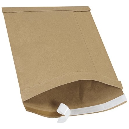 Bsc Preferred 9-1/2 x 14-1/2'' Kraft #4 Self-Seal Padded Mailers, 100PK BUY00028891